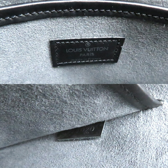 Louis Vuitton Demi Lune Epi Handbag Black - Picture 8 of 10